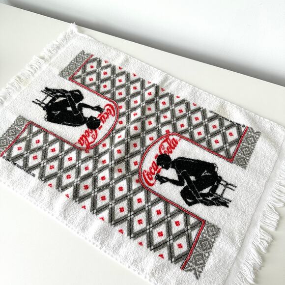4 x Vintage Coca Cola Towel Bundle Collectible - Picture 8 of 14